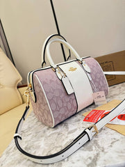 Coach Rowan Satchel in Signature Canvas