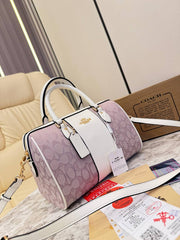 Coach Rowan Satchel in Signature Canvas