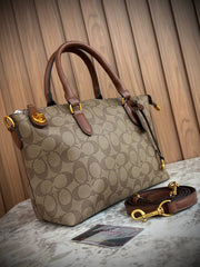 Coach Maddison Satchel in Signature Canvas