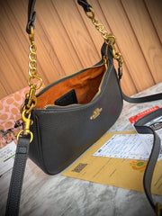 Coach Teri Shoulder Bag in Refined Pebble Leather