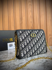 Dior Oblique Jacquard 30 Montaigne Clutch