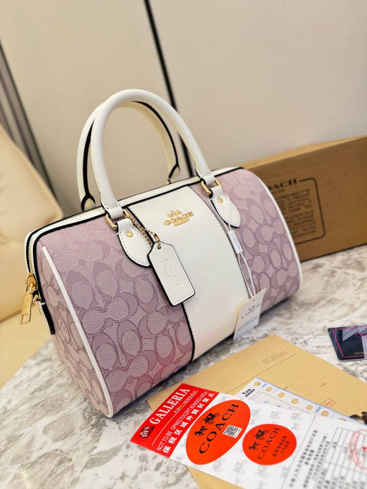 Coach Rowan Satchel in Signature Canvas