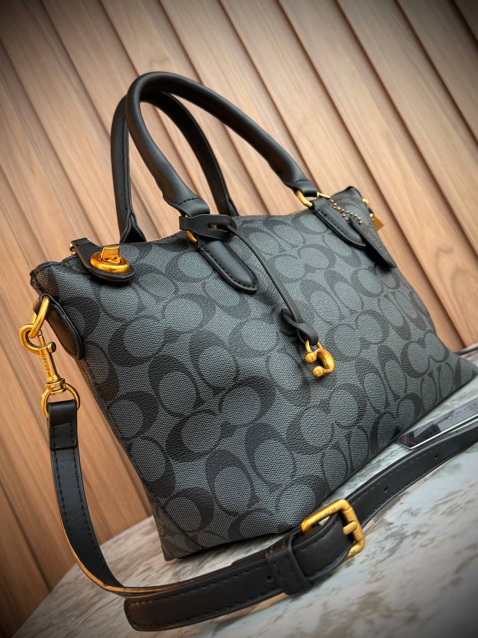 Coach Maddison Satchel in Signature Canvas