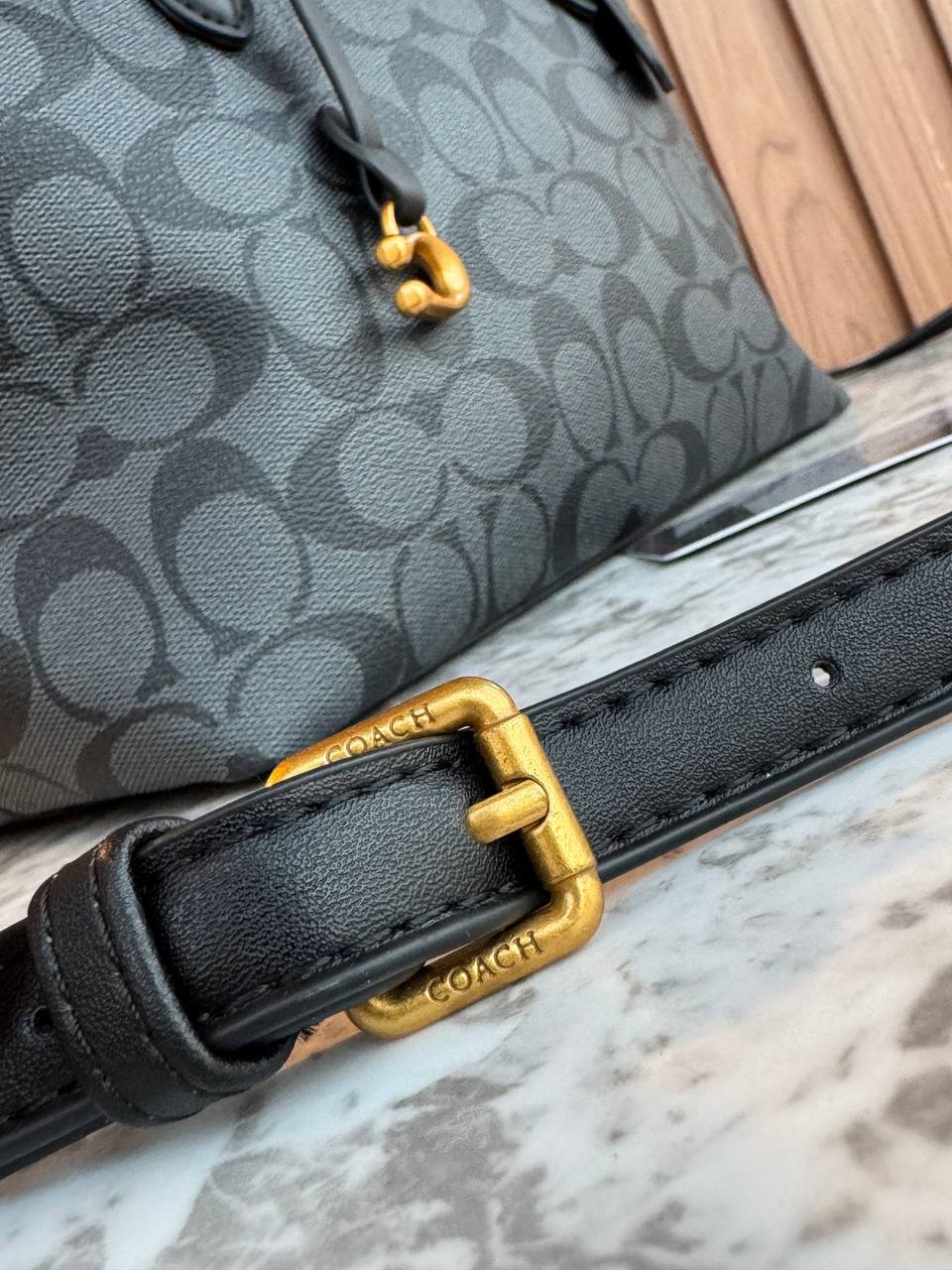 Coach Maddison Satchel in Signature Canvas