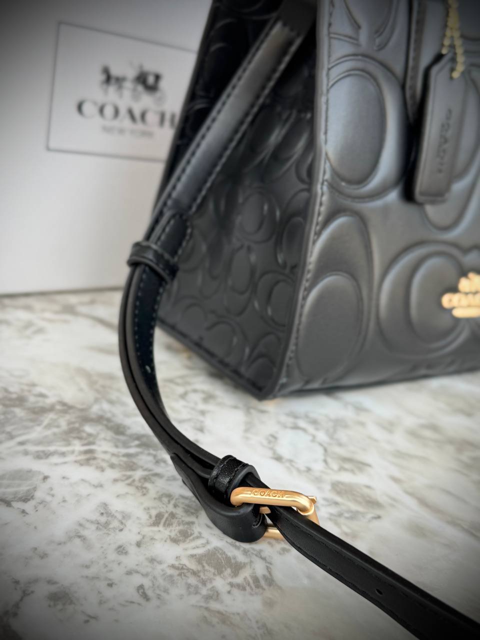 Coach Maggie Small Tote Bag in Signature Leather