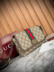 Gucci Ophidia Mini Bag in GG Supreme Canvas
