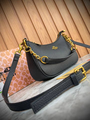 Coach Teri Shoulder Bag in Refined Pebble Leather