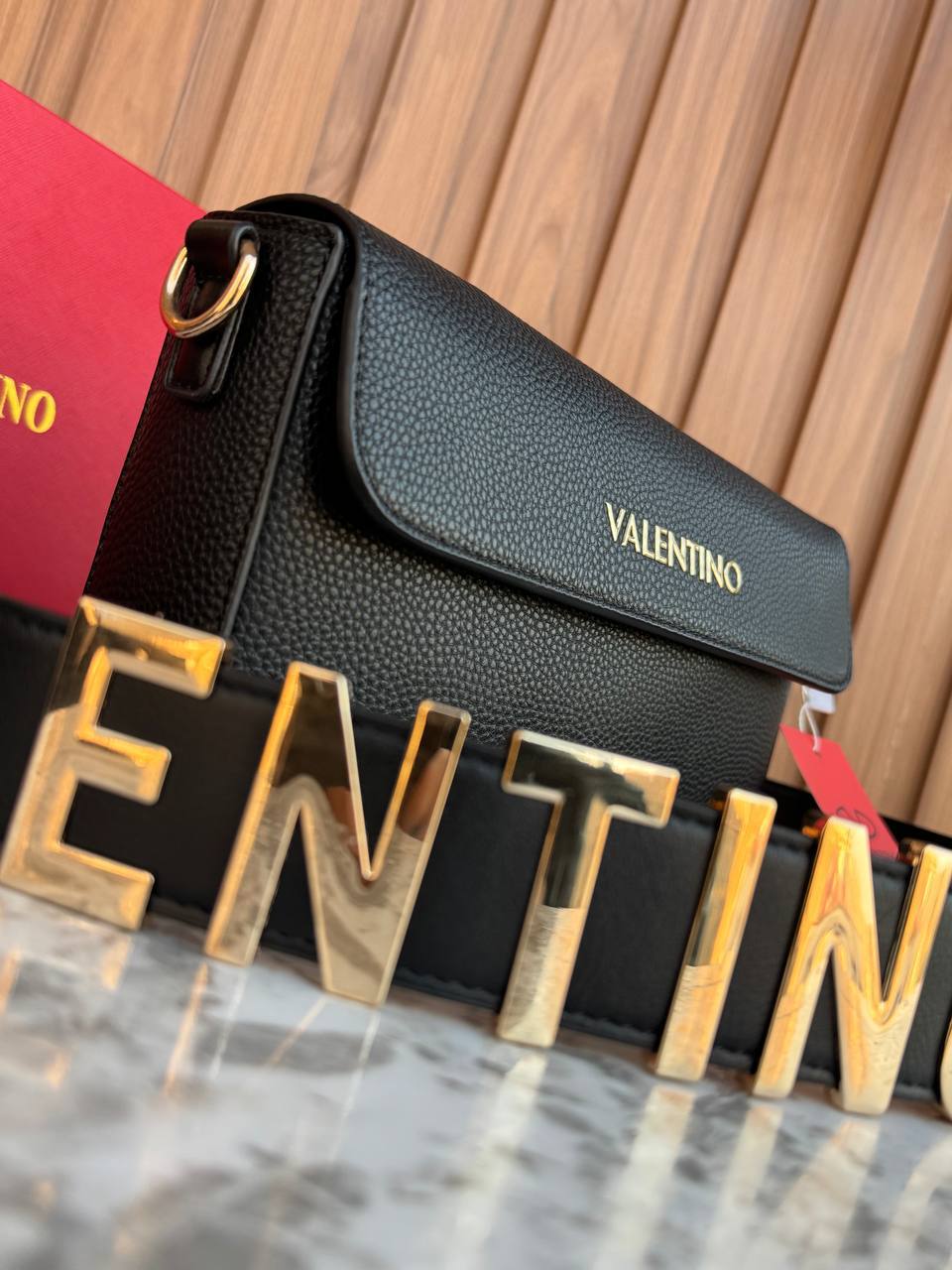 Valentino Front Flap Shoulder Bag