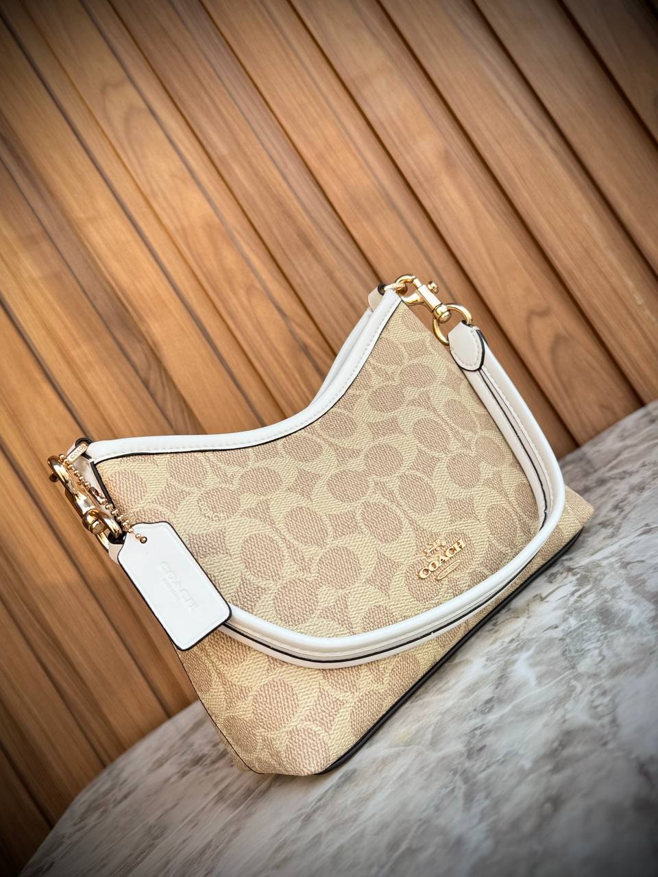 Coach Laurel Shoulder Bag in Signature Canvas