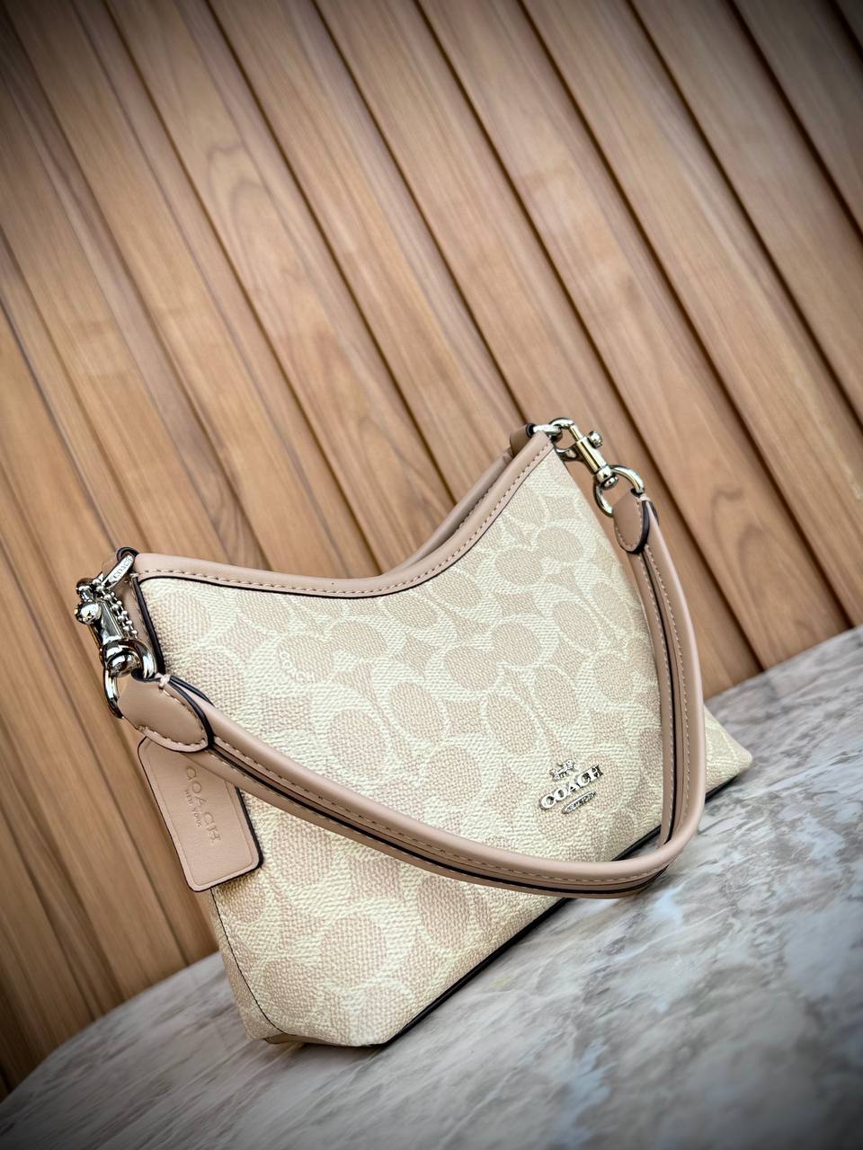 Coach Laurel Shoulder Bag in Signature Canvas