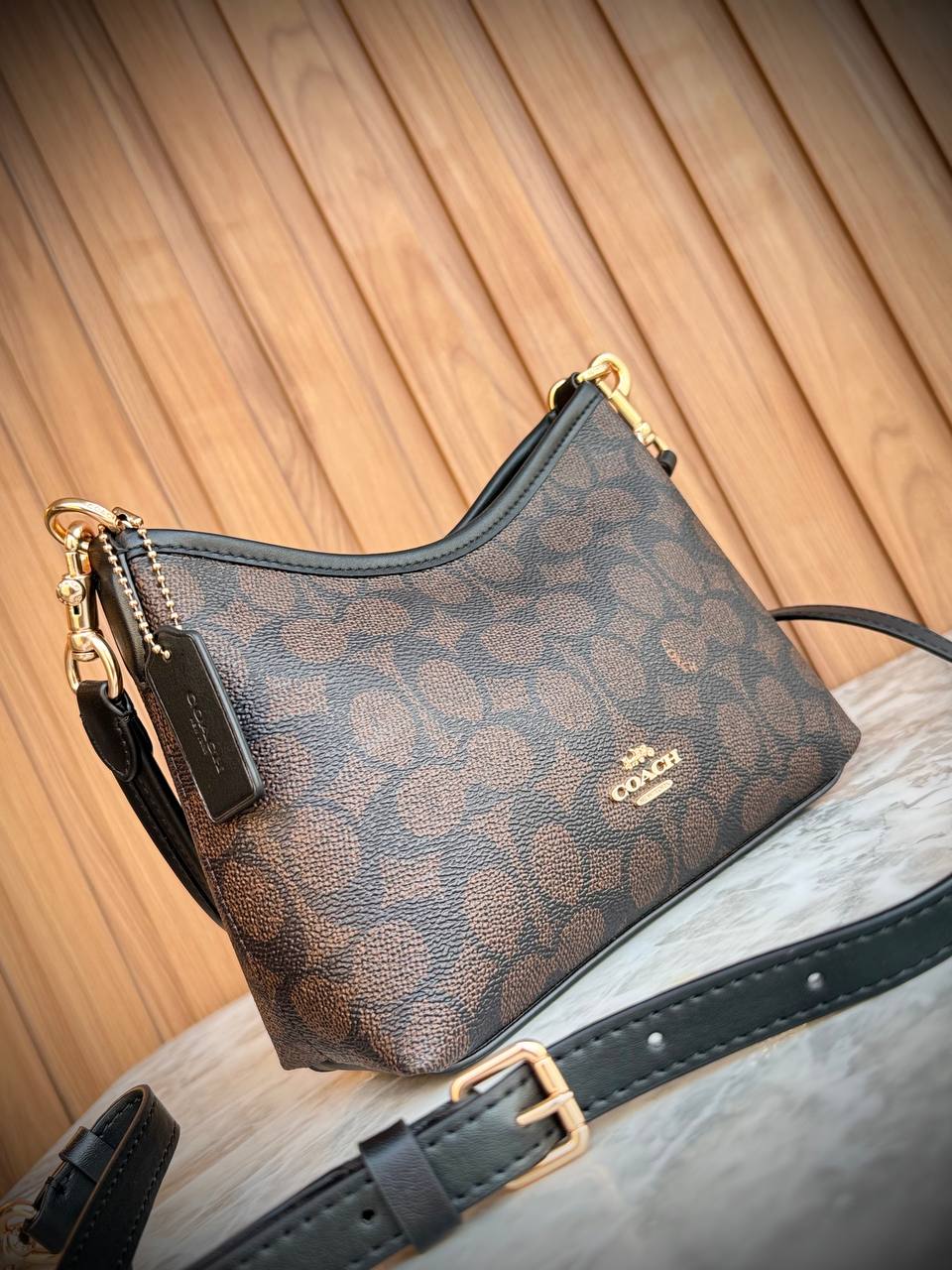 Coach Laurel Shoulder Bag in Signature Canvas