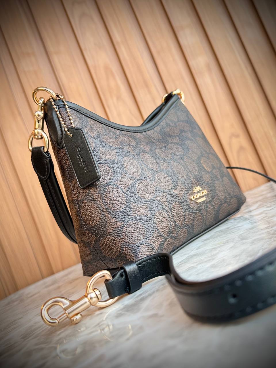 Coach Laurel Shoulder Bag in Signature Canvas