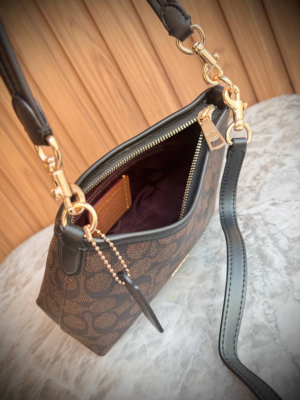 Coach Laurel Shoulder Bag in Signature Canvas