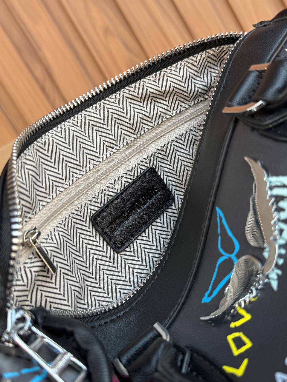 ZADIG & VOLTAIRE Sunny Medium Leather Tote Bag