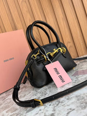 Miu Miu Aventure Nappa Leather Bag