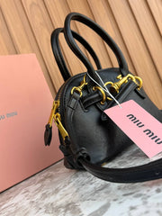 Miu Miu Aventure Nappa Leather Bag
