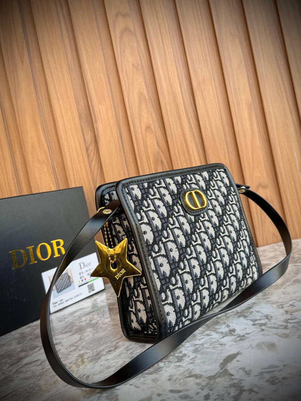 Dior Oblique Jacquard 30 Montaigne Clutch