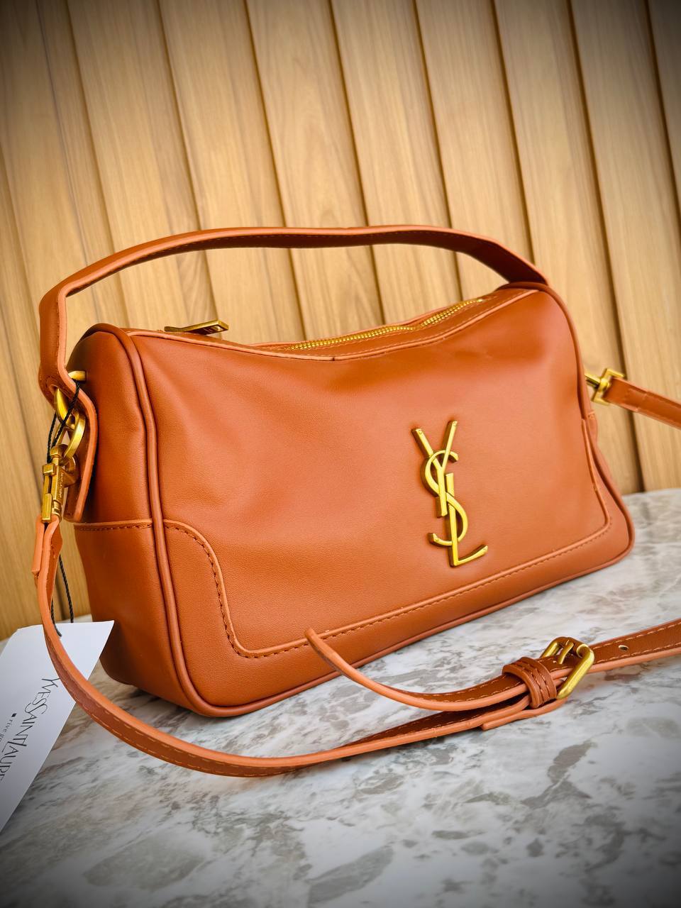 Saint Laurent Hobo Bag in Smooth Leather