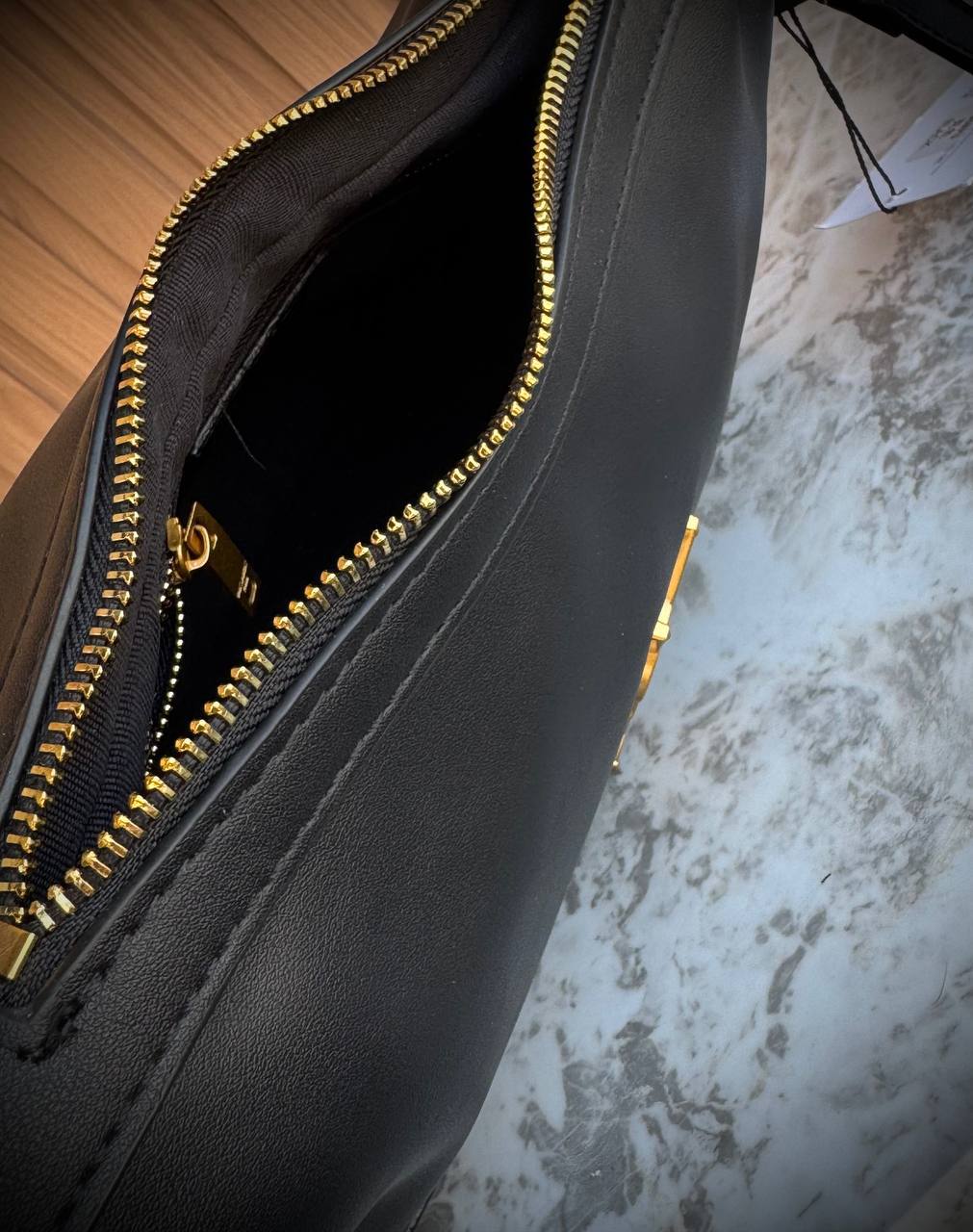 Saint Laurent Hobo Bag in Smooth Leather
