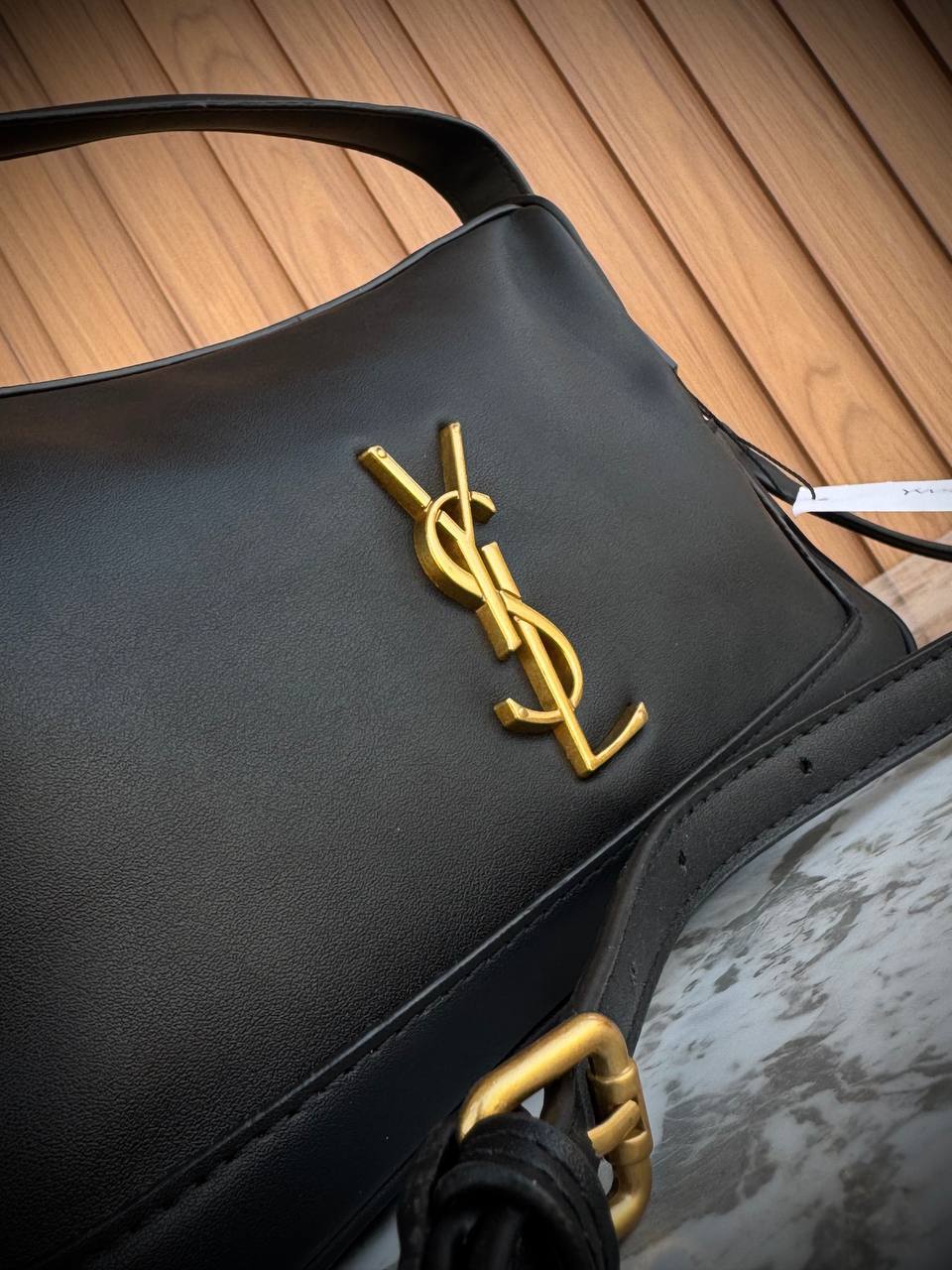 Saint Laurent Hobo Bag in Smooth Leather