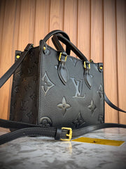Louis Vuitton OnTheGo MM in Giant Monogram Empreinte Leather