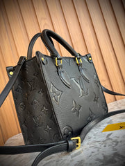 Louis Vuitton OnTheGo MM in Giant Monogram Empreinte Leather