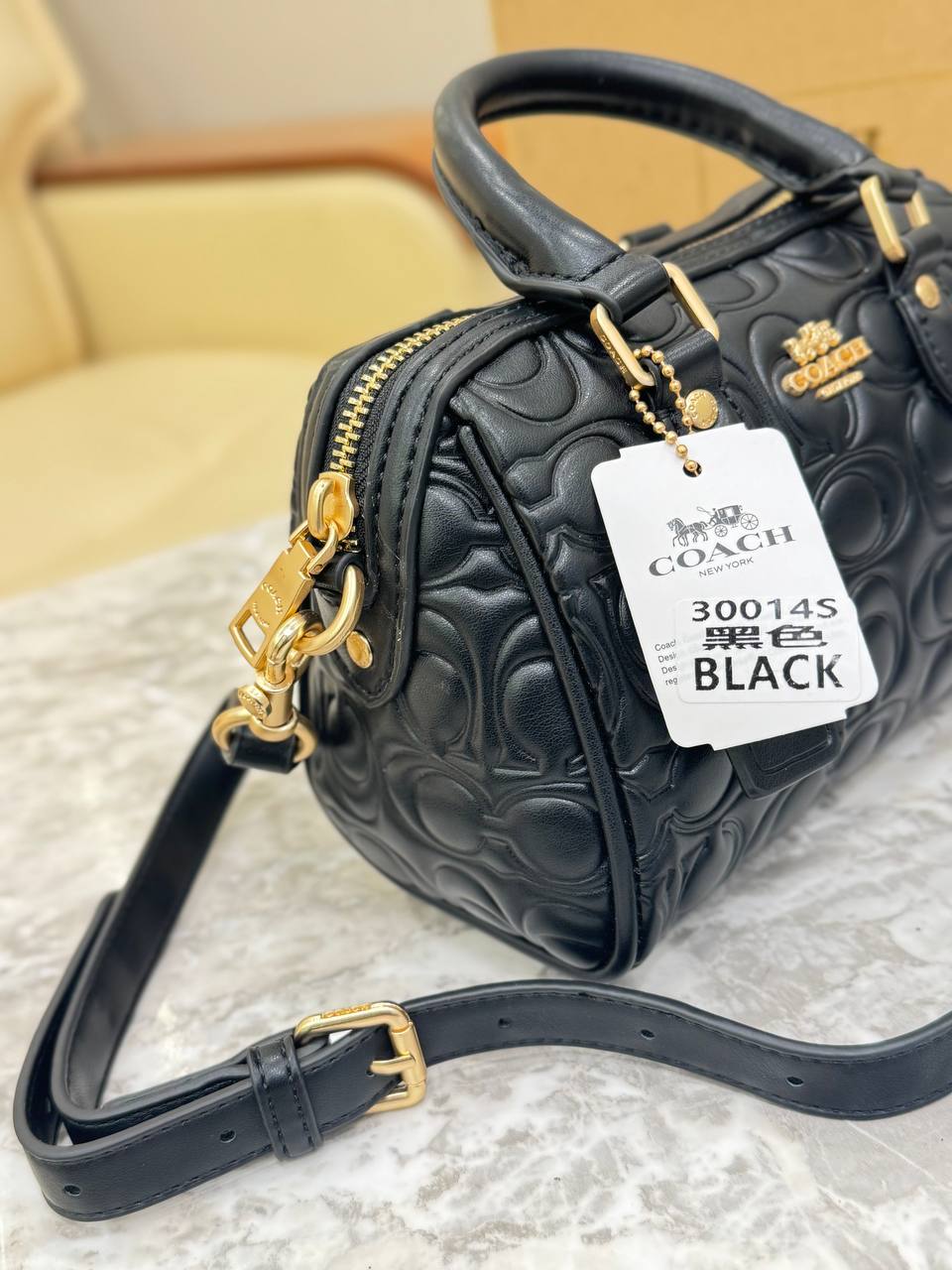 Coach Mini Rowan Crossbody bag in signature leather
