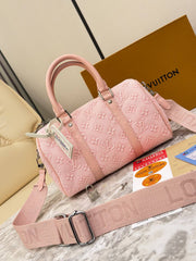 Louis Vuitton Speedy Bandoulière 25 in Jacquard Denim